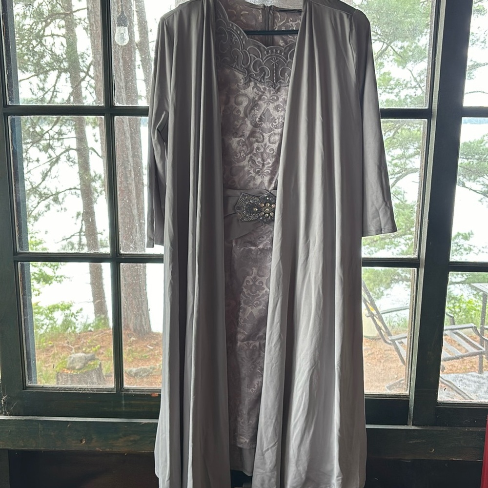 Floryday formal occasion dress and over coat